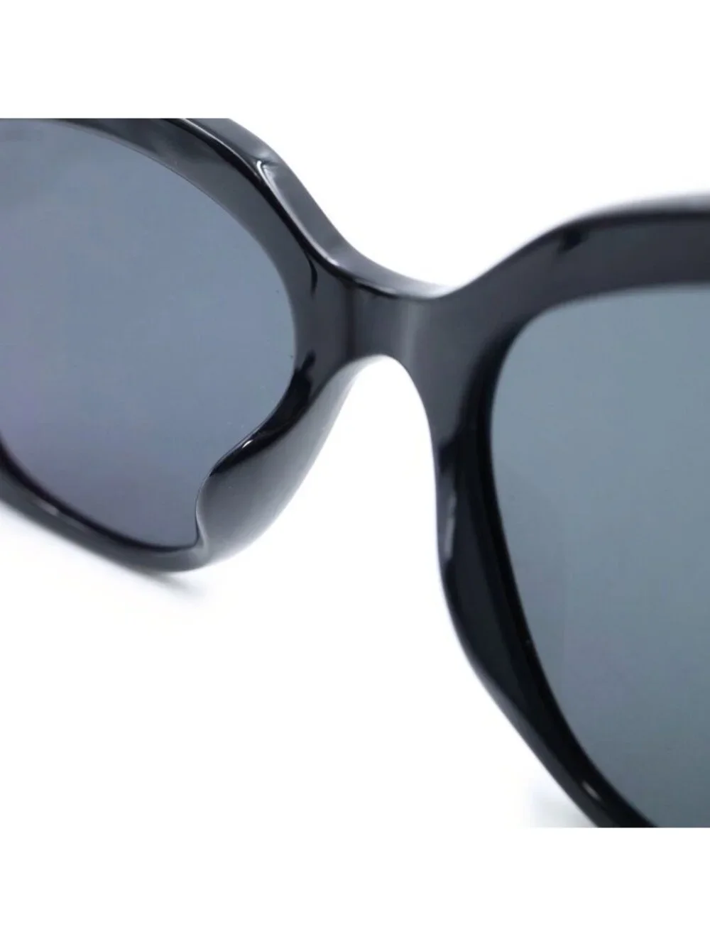 Chanel CC Logo Rhinestone Square Eyewear
